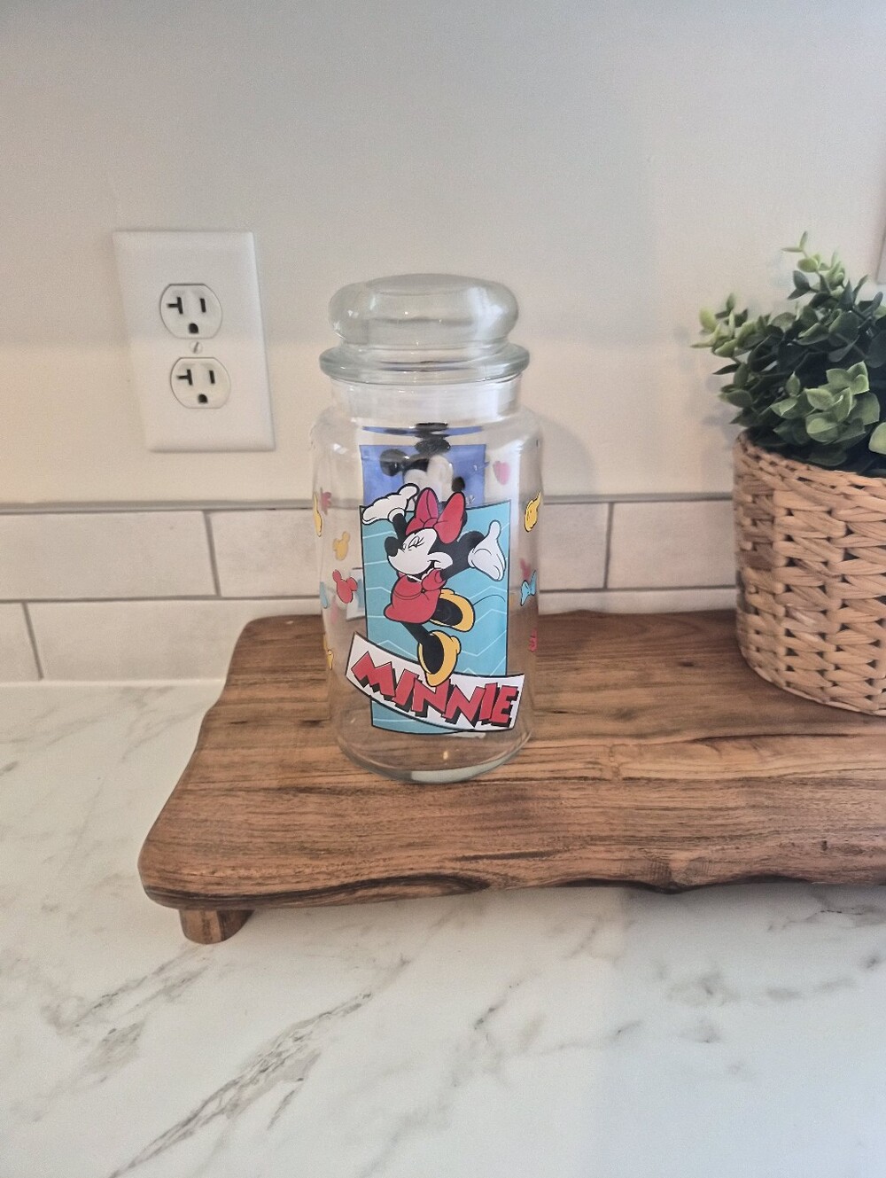 Disney Minnie & Mickey Mouse Jar